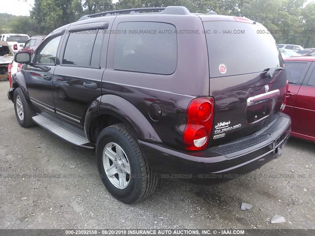 1D4HD58D15F550715 - 2005 DODGE DURANGO LIMITED 紫色 照片 3