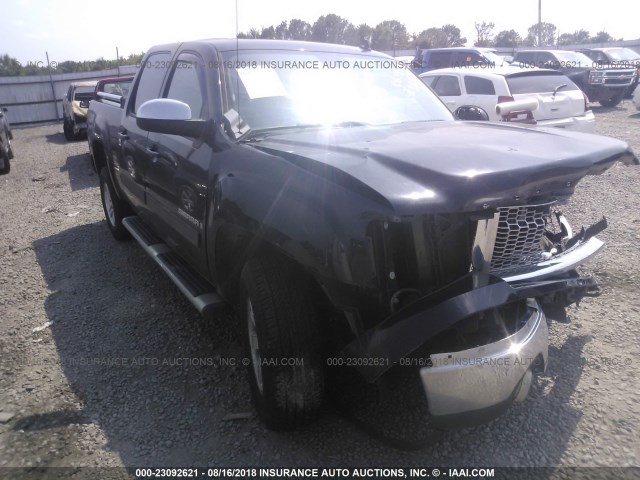 3GTEK13J08G296011 - 2008 GMC SIERRA K1500 BLACK photo 1