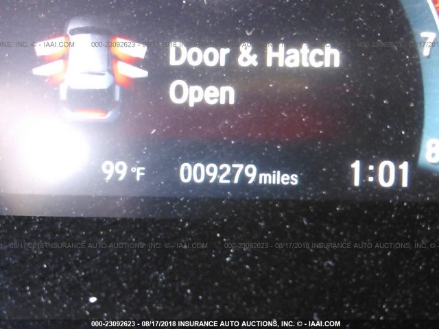 SHHFK7H79JU413227 - 2018 HONDA CIVIC EXL BLACK photo 7