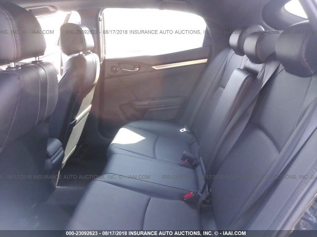 SHHFK7H79JU413227 - 2018 HONDA CIVIC EXL BLACK photo 8