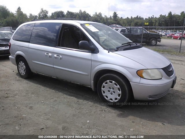 2C4GP44383R318688 - 2003 CHRYSLER TOWN & COUNTRY LX SILVER photo 1