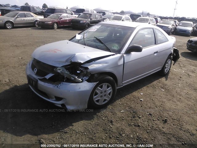1HGEM22105L022373 - 2005 HONDA CIVIC DX VP Gümüş foto 2