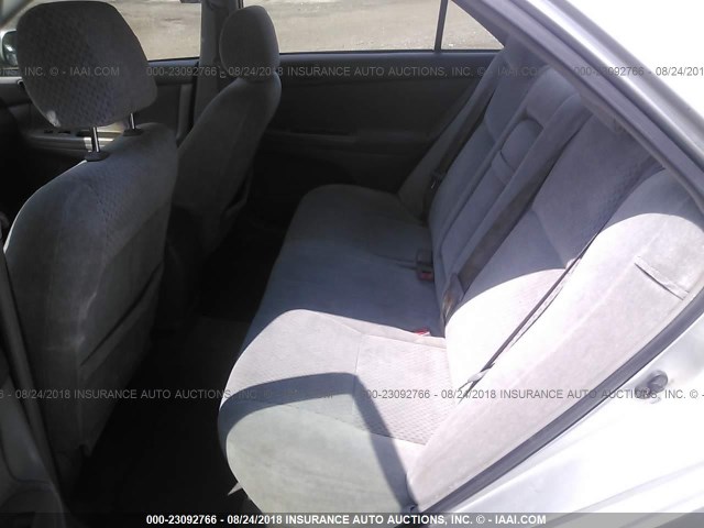 4T1BE32K63U204272 - 2003 TOYOTA CAMRY LE/XLE/SE 银色 照片 8