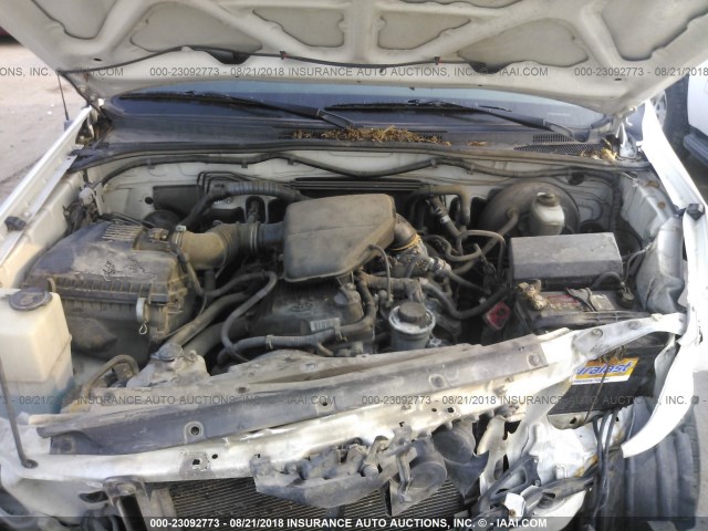 5TETX22NX8Z543574 - 2008 TOYOTA TACOMA ACCESS CAB Weiß Foto 10