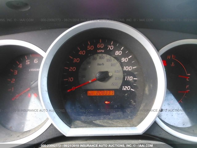 5TETX22NX8Z543574 - 2008 TOYOTA TACOMA ACCESS CAB Weiß Foto 7