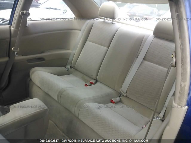 1HGEM22145L024174 - 2005 HONDA CIVIC DX VP BLUE photo 8
