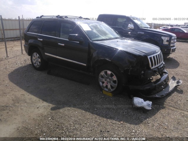 1J4RR5GT7AC147677 - 2010 JEEP GRAND CHEROKEE LIMITED BLACK photo 1