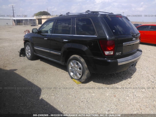 1J4RR5GT7AC147677 - 2010 JEEP GRAND CHEROKEE LIMITED BLACK photo 3