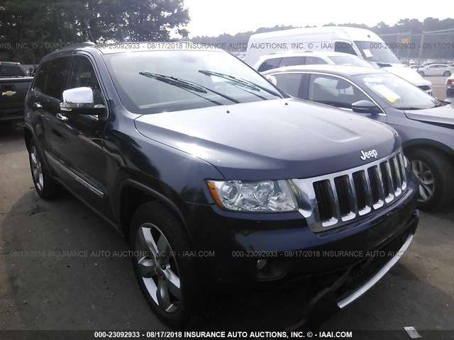 1C4RJFBG3DC580804 - 2013 JEEP GRAND CHEROKEE LIMITED BLUE photo 1