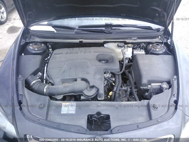 1G1ZC5E19BF116528 - 2011 CHEVROLET MALIBU 1LT BLACK photo 10