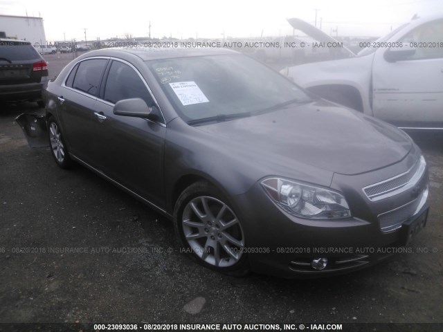 1G1ZG5E71CF254039 - 2012 CHEVROLET MALIBU LTZ 灰色 照片 1
