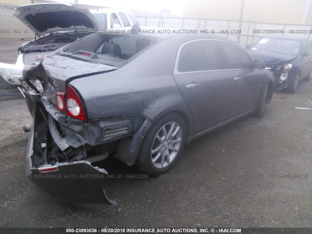 1G1ZG5E71CF254039 - 2012 CHEVROLET MALIBU LTZ 灰色 照片 4