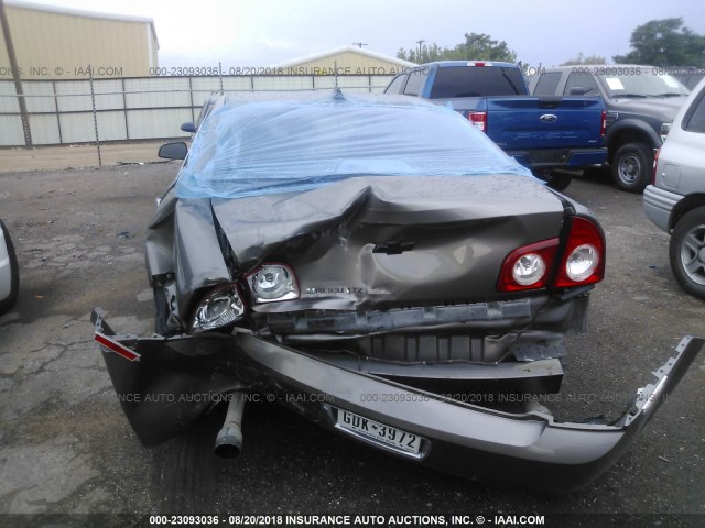 1G1ZG5E71CF254039 - 2012 CHEVROLET MALIBU LTZ 灰色 照片 6