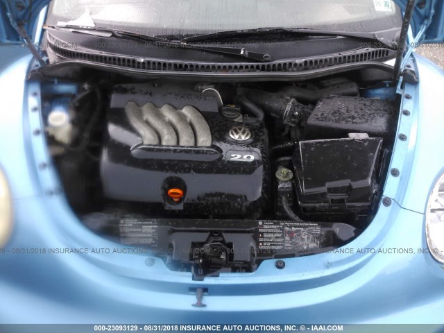 3VWGK31CX4M421470 - 2004 VOLKSWAGEN NEW BEETLE SATELLITE BLUE GLS 黑色 照片 10