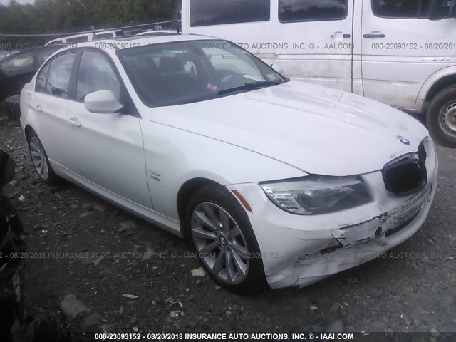 WBAPK5C57BF123319 - 2011 BMW 328 XI SULEV WHITE photo 1