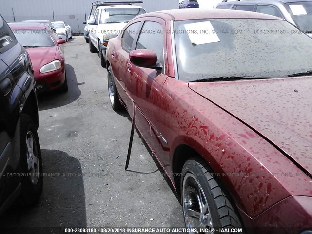 2B3KA53H56H305102 - 2006 DODGE CHARGER R/T RED photo 6