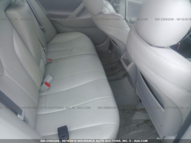 4T4BF3EK1AR047052 - 2010 TOYOTA CAMRY SE/LE/XLE ვერცხლისფერი ფოტო 8