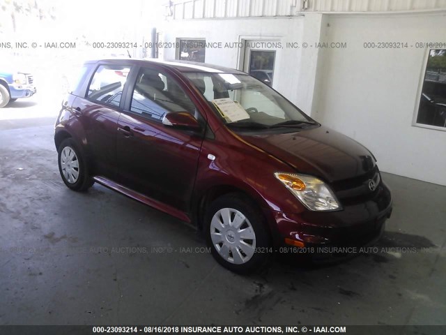 JTKKT624460148446 - 2006 TOYOTA SCION XA RED photo 1