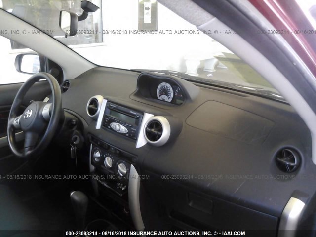 JTKKT624460148446 - 2006 TOYOTA SCION XA RED photo 5