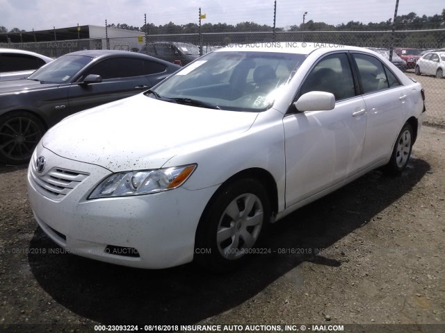 4T1BE46K47U630564 - 2007 TOYOTA CAMRY NEW GENERAT CE/LE/XLE/SE WHITE photo 2
