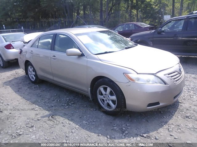 4T1BE46K07U110653 - 2007 TOYOTA CAMRY NEW GENERATION CE/LE/XLE/SE GOLD photo 1