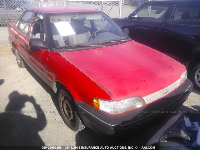 1Y1SK5466LZ117978 - 1990 GEO PRIZM LSI RED photo 1