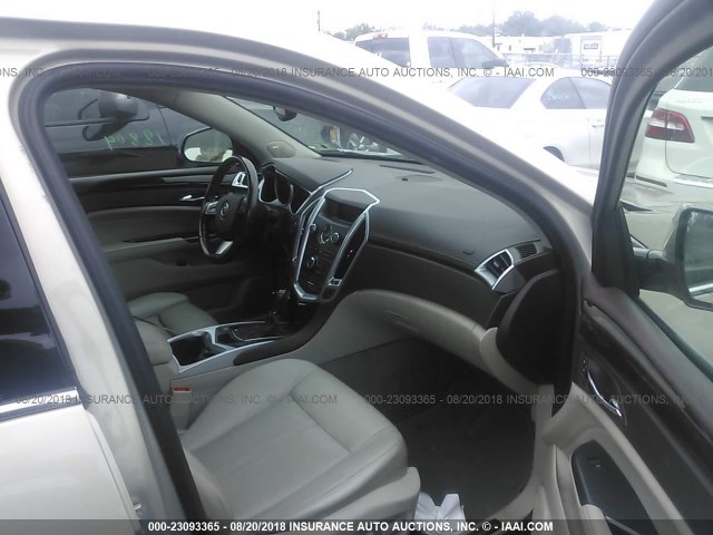 3GYFNDE34CS518559 - 2012 CADILLAC SRX LUXURY COLLECTION CREAM photo 5