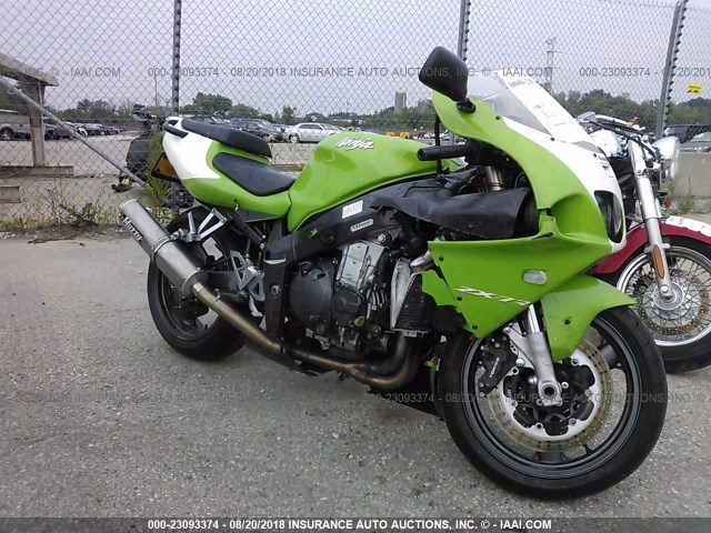 JKAZXDP15YA047808 - 2000 KAWASAKI ZX750 P GREEN photo 1