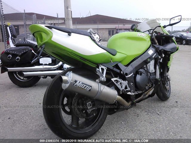 JKAZXDP15YA047808 - 2000 KAWASAKI ZX750 P GREEN photo 4