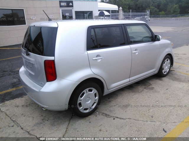 JTLKE50EX81004568 - 2008 TOYOTA SCION XB Gümüş foto 4