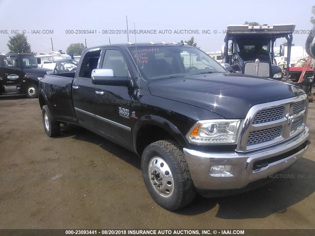 3C63RRJL4EG196874 - 2014 RAM 3500 LARAMIE BLACK photo 1