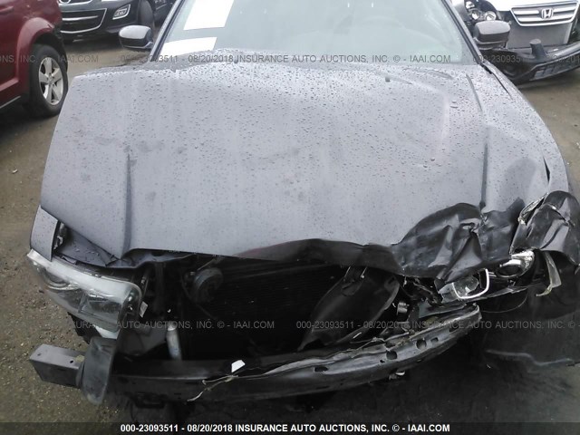 2C3CDXDT6DH564188 - 2013 DODGE CHARGER R/T GRAY photo 10
