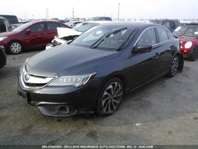 19UDE2F83GA004657 - 2016 ACURA ILX PREMIUM STYLE/TECH STYLE GRAY photo 2
