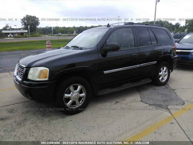 1GKDS13S382138859 - 2008 GMC ENVOY BLACK photo 2