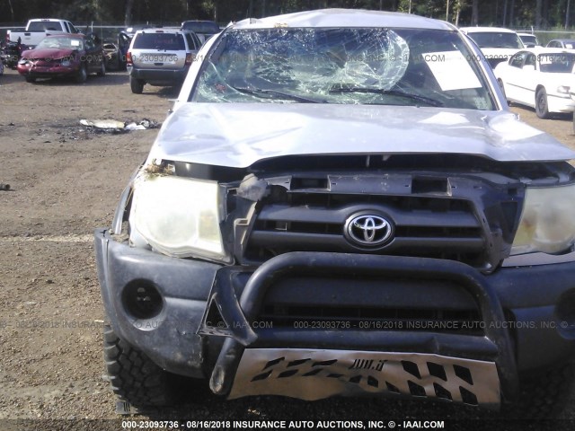 5TEUX42N99Z640380 - 2009 TOYOTA TACOMA ACCESS CAB Silber Foto 6