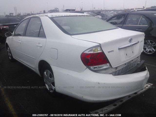 4T1BE32K05U021033 - 2005 TOYOTA CAMRY LE/XLE/SE Ağ foto 3