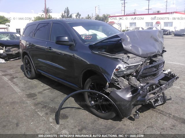 1C4RDHAG7GC412575 - 2016 DODGE DURANGO SXT BLACK photo 1