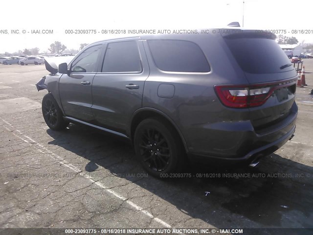 1C4RDHAG7GC412575 - 2016 DODGE DURANGO SXT BLACK photo 3