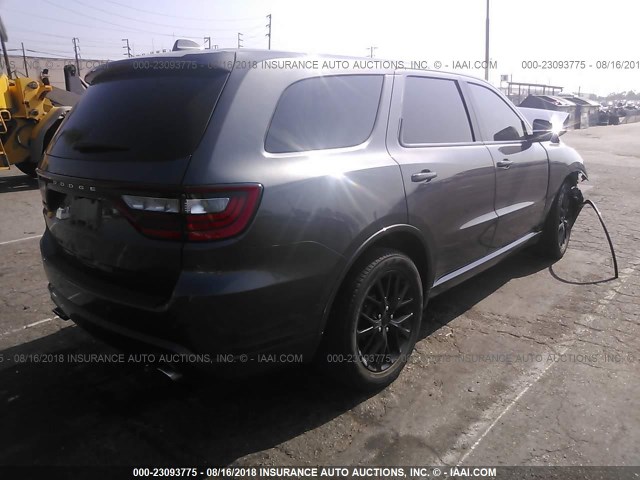 1C4RDHAG7GC412575 - 2016 DODGE DURANGO SXT BLACK photo 4