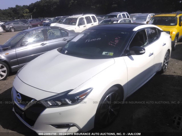 1N4AA6AP6GC413765 - 2016 NISSAN MAXIMA 3.5S/SV/SL/SR/PLAT WHITE photo 6