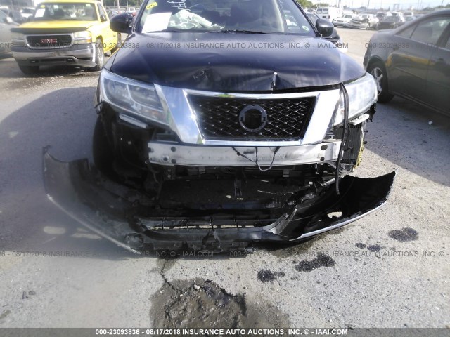 5N1AR2MN2EC726228 - 2014 NISSAN PATHFINDER S/SV/SL/PLATINUM BLACK photo 6