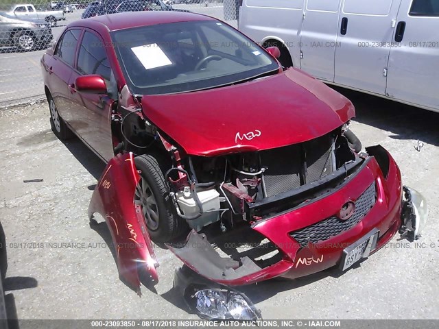 2T1BU4EE6AC522194 - 2010 TOYOTA COROLLA S/LE/XLE RED photo 1