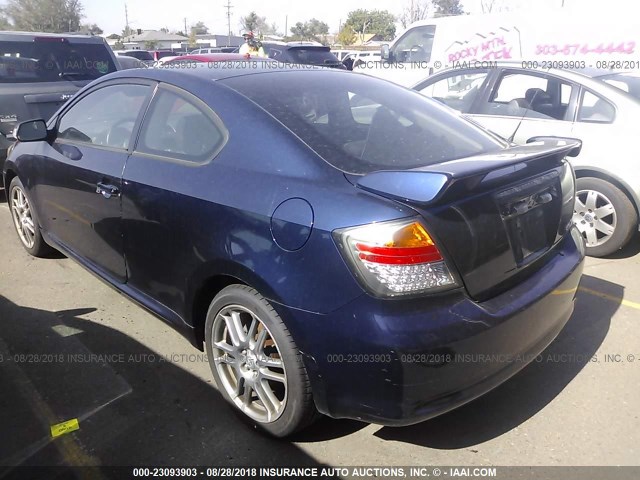 JTKDE177960109666 - 2006 TOYOTA SCION TC 蓝色 照片 3