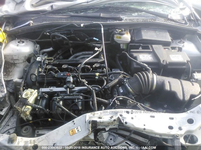 1FAFP34N27W306451 - 2007 FORD FOCUS ZX4/S/SE/SES SILVER photo 10