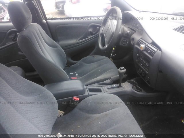 1G1JF524917402570 - 2001 CHEVROLET CAVALIER LS 金色 照片 5