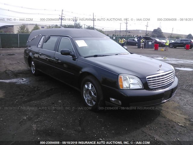 1GEEH00Y35U500245 - 2005 CADILLAC COMMERCIAL CHASSI  BLACK photo 1