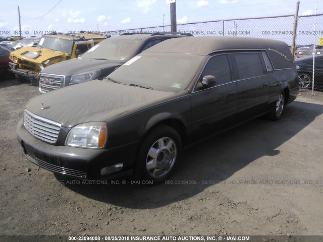 1GEEH00Y35U500245 - 2005 CADILLAC COMMERCIAL CHASSI  BLACK photo 2