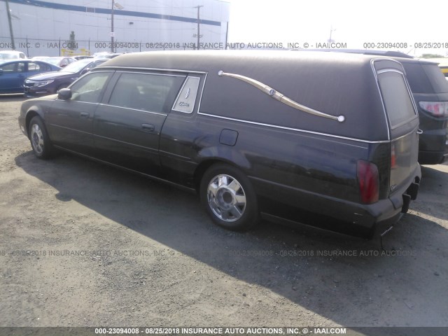 1GEEH00Y35U500245 - 2005 CADILLAC COMMERCIAL CHASSI  BLACK photo 3