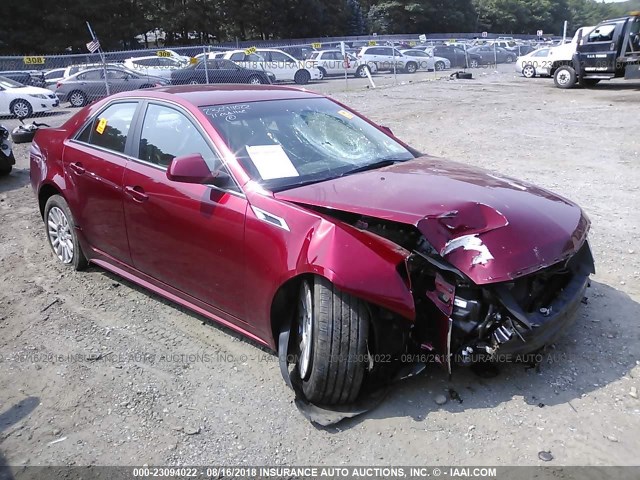 1G6DG5EY9B0169948 - 2011 CADILLAC CTS LUXURY COLLECTION RED photo 1