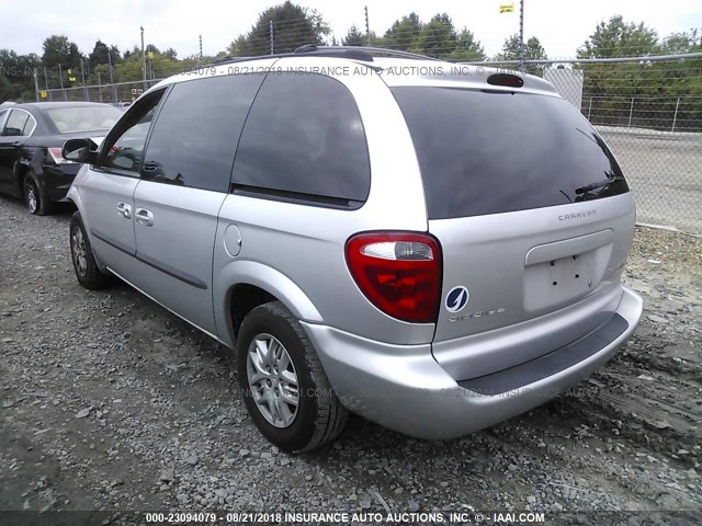 1B4GP45322B674613 - 2002 DODGE CARAVAN SPORT SILVER photo 3